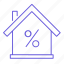 discount, home, house, percent, property, building, sale 