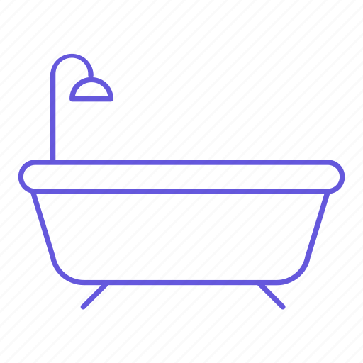 Bath, bathroom, shower, wash, water icon - Download on Iconfinder