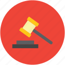auction symbol, gavel, justice, law symbol, mallet