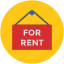 for rent, info, information, message, notice, real estate 