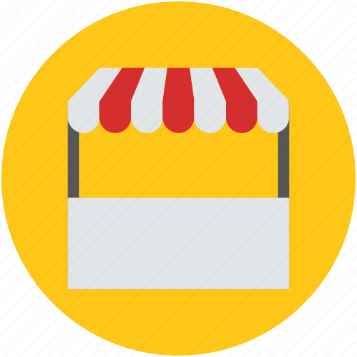 Booth, food kiosk, food stand, kiosk, stall, stand, vendor icon - Download on Iconfinder