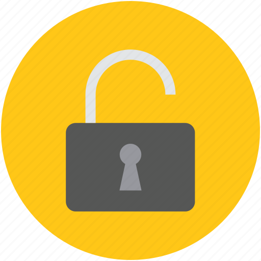 Lock open, opened lock, privacy, protection, security, unlock icon - Download on Iconfinder