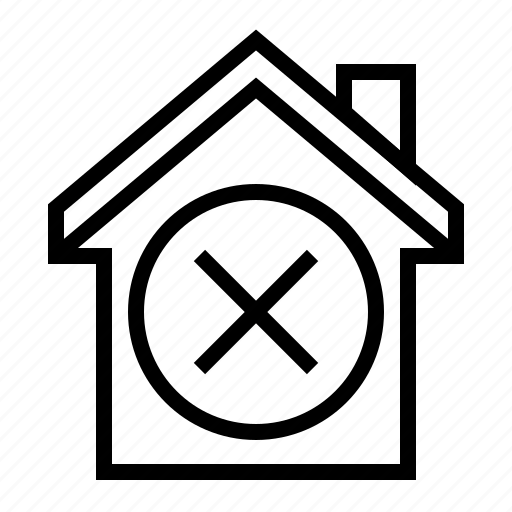 Building, delete, estate, home, property icon - Download on Iconfinder