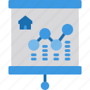 house, property, business, graphic, chart