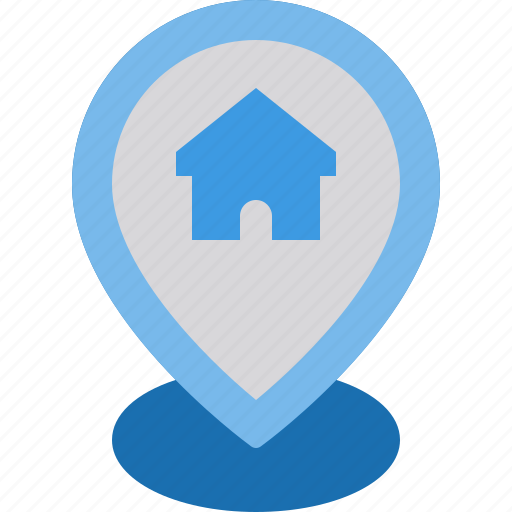 Pin, location, home, map icon - Download on Iconfinder