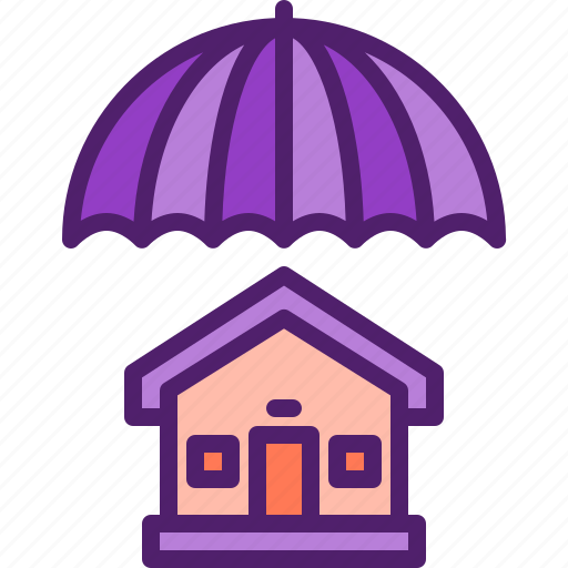 Home, house, insurace, protection, umbrella icon - Download on Iconfinder
