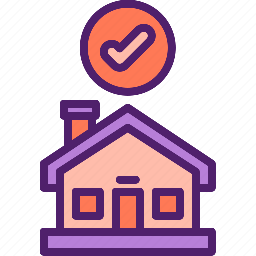 House, home, check, approved, good icon - Download on Iconfinder