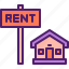 house, home, rent 