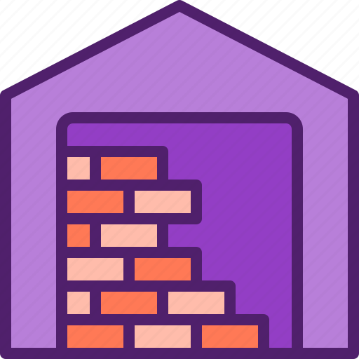 House, home, wall, construction icon - Download on Iconfinder