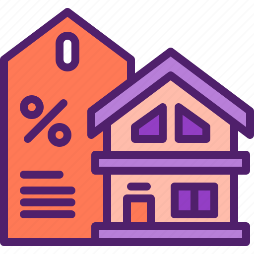 House, sale, property, discount icon - Download on Iconfinder