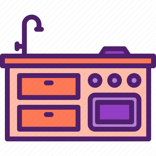 Kitchen, stove, oven, microwave icon - Download on Iconfinder