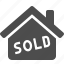 home, house, real estate, sold 