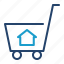 buy, cart, real estate 