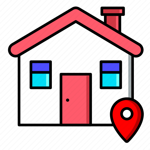 Estate, home, house, location, real, rent, sale icon - Download on Iconfinder