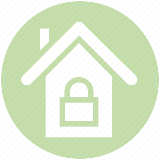 Apartment, home, house, house lock, property, real estate, security icon - Download on Iconfinder
