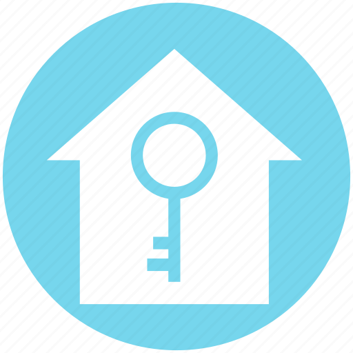 Apartment, home, house, house key, key, property, real estate icon - Download on Iconfinder