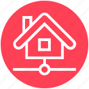 apartment, data, home, house, network, property, real estate