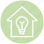 apartment, bulb, bulb light, home, house, property, real estate 