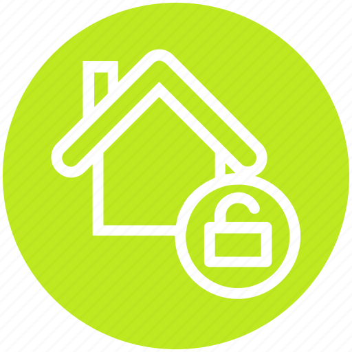 Apartment, home, house, house unlock, property, real estate, security icon - Download on Iconfinder