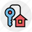 apartment, home, house, house key, key, real, real estate 