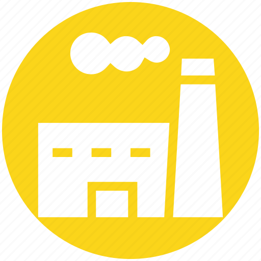 Building, company, factory, industrial, industry, plant, real estate icon - Download on Iconfinder