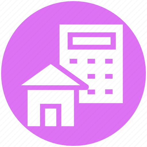 Architecture, building, calculator, estate, home, property analyzing, real icon - Download on Iconfinder