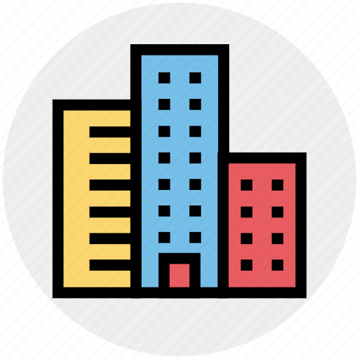 Apartment, architect, architecture, building, company, real estate, skyscraper icon - Download on Iconfinder