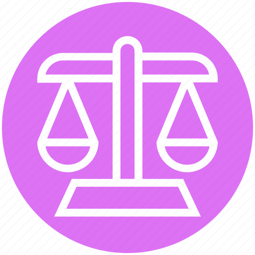 Balance, justice scale, law, measure, scale, weight, weight balance icon - Download on Iconfinder