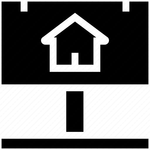 Board, home, house, house board, house direction, property, real estate icon - Download on Iconfinder