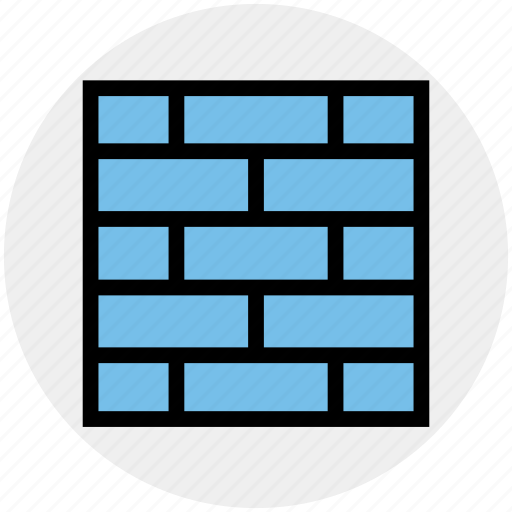 Brick, construction, protection, real estate, security, wall, wall material icon - Download on Iconfinder