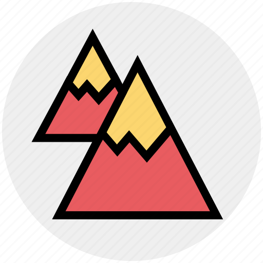 Environment, height, landscape, mountain, mountains, nature, snow icon - Download on Iconfinder