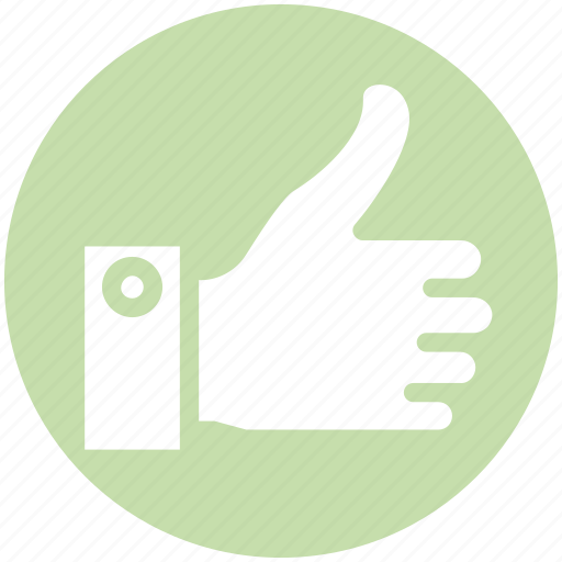 Accept, approval, hand, like, social, thumbs up, vote icon - Download on Iconfinder