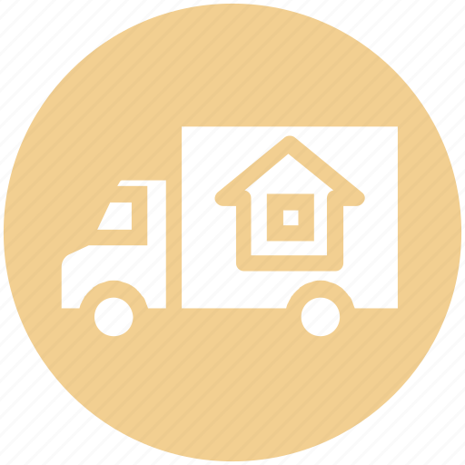 Delivery, pickup truck, real estate, shipping, transportation, truck, vehicle icon - Download on Iconfinder