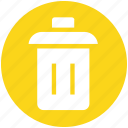 bin, dustbin, garbage, garbage can, recycle, trash, trash can