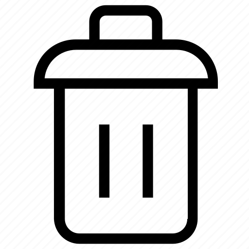 Bin, dustbin, garbage, garbage can, recycle, trash, trash can icon - Download on Iconfinder