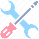 mechanic, preferences, repair, screwdriver, settings, tools, wrench