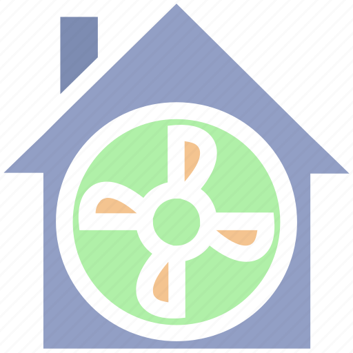 Apartment, building, fan, house, property, ventilator cooler, ventilator fan icon - Download on Iconfinder