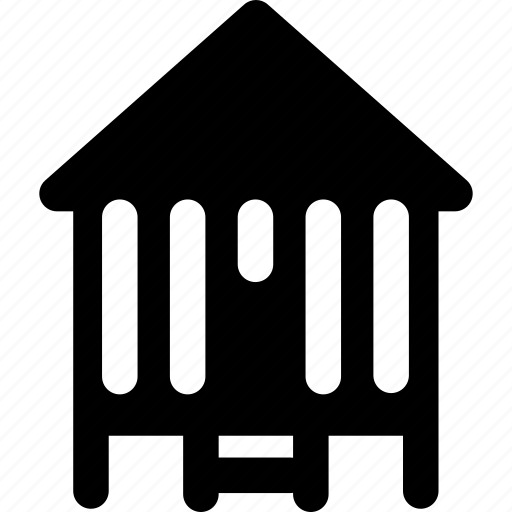 Bungallow, architecture, cabin, real, rent, shack icon - Download on Iconfinder