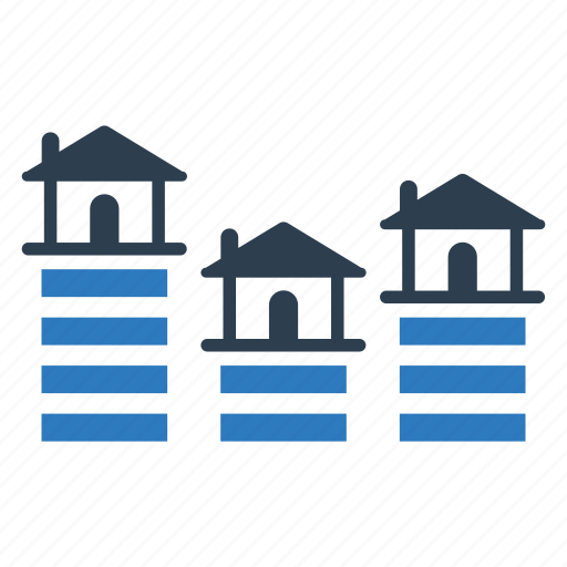 Growth, home loan, property price icon - Download on Iconfinder
