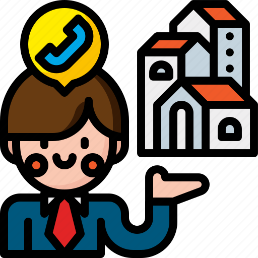 Agent, buyer, home, house, people, realestate icon - Download on Iconfinder