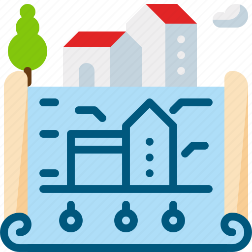 Architecture, blueprint, construction, drawing, engineering, plan, project icon - Download on Iconfinder