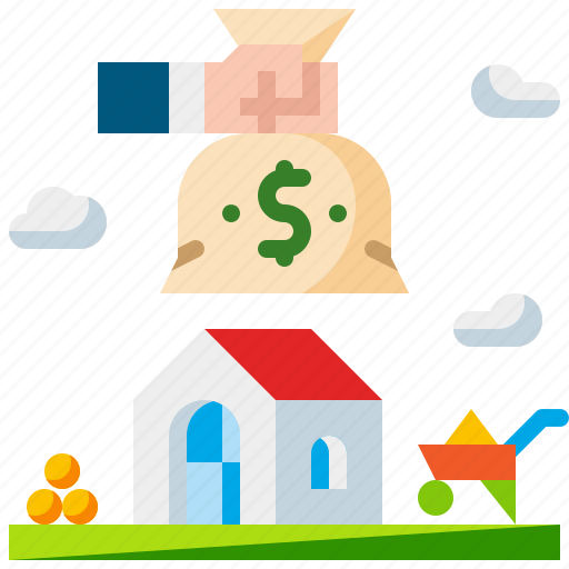 Estate, home, house, interior, money, real, renovation icon - Download on Iconfinder