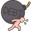 debt, excessive, financial, crisis, risk 