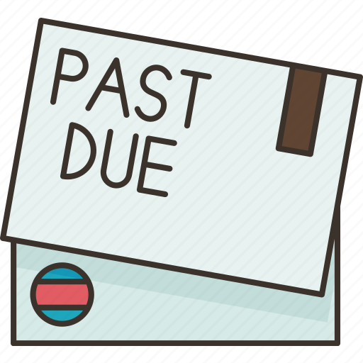 Payment, late, debt, crisis, deadline icon - Download on Iconfinder