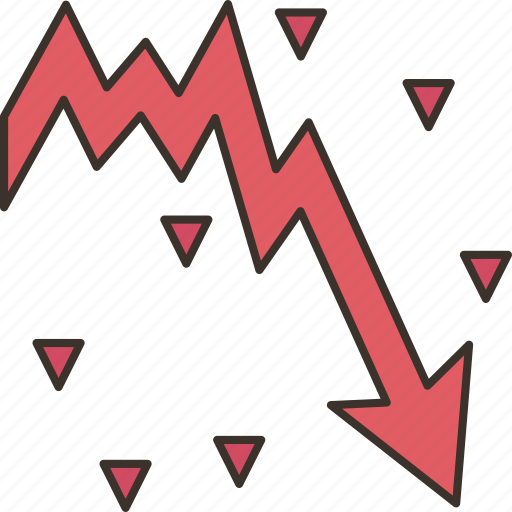 Recession, economy, market, crash, bankruptcy icon - Download on Iconfinder