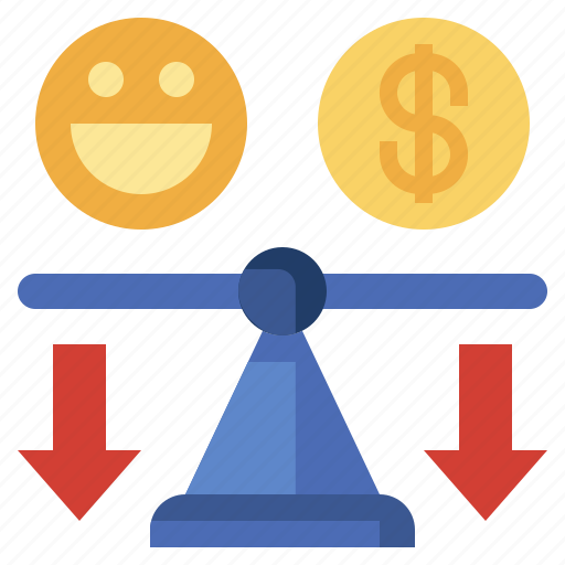 Balance, business, finance, finances, happiness, scales, smileys icon - Download on Iconfinder