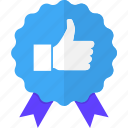 approval, badge, like, recommendation, suggestion, thumb, up