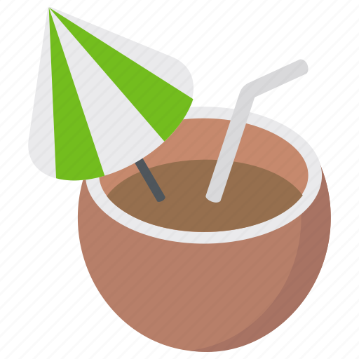 Coconut beverage, coconut juice, food, nut, tropical food icon - Download on Iconfinder