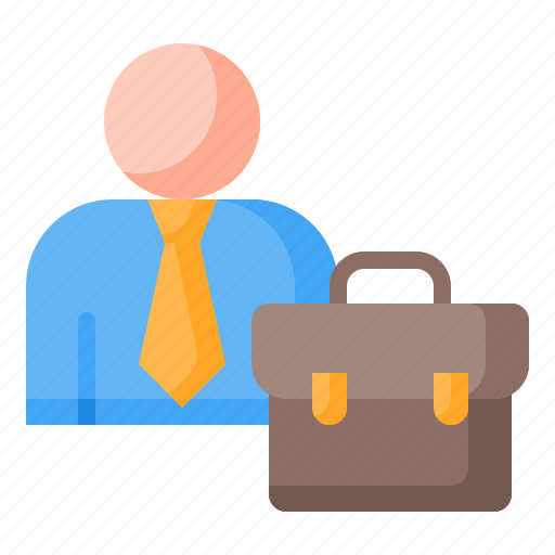 Businessman, employee, worker, avatar, internship, briefcase, job icon - Download on Iconfinder