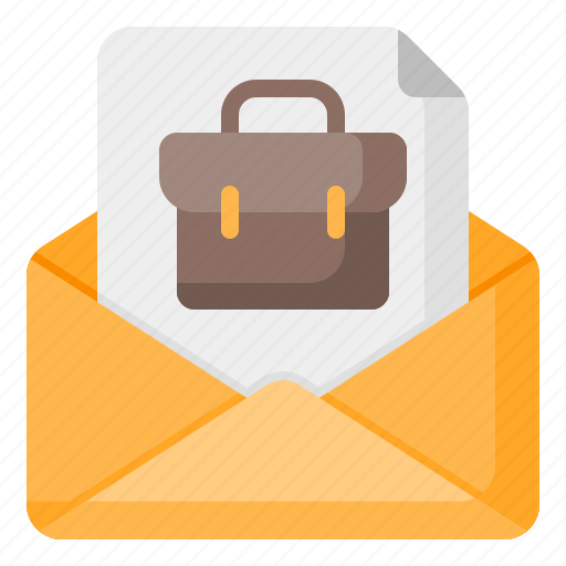 Envelope, email, briefcase, portfolio, cv, human resources, recruitment icon - Download on Iconfinder